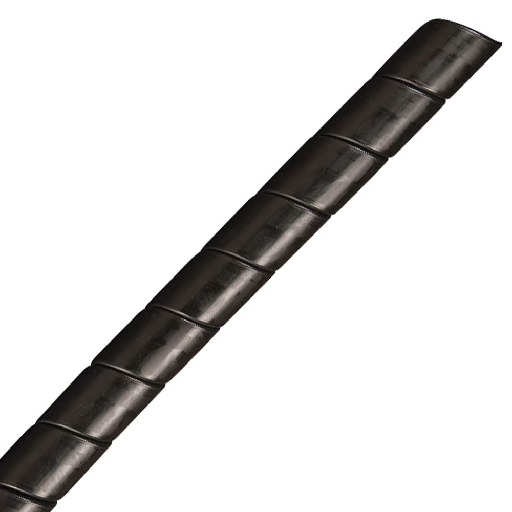 Black Spiral Wrap for 2-1/4