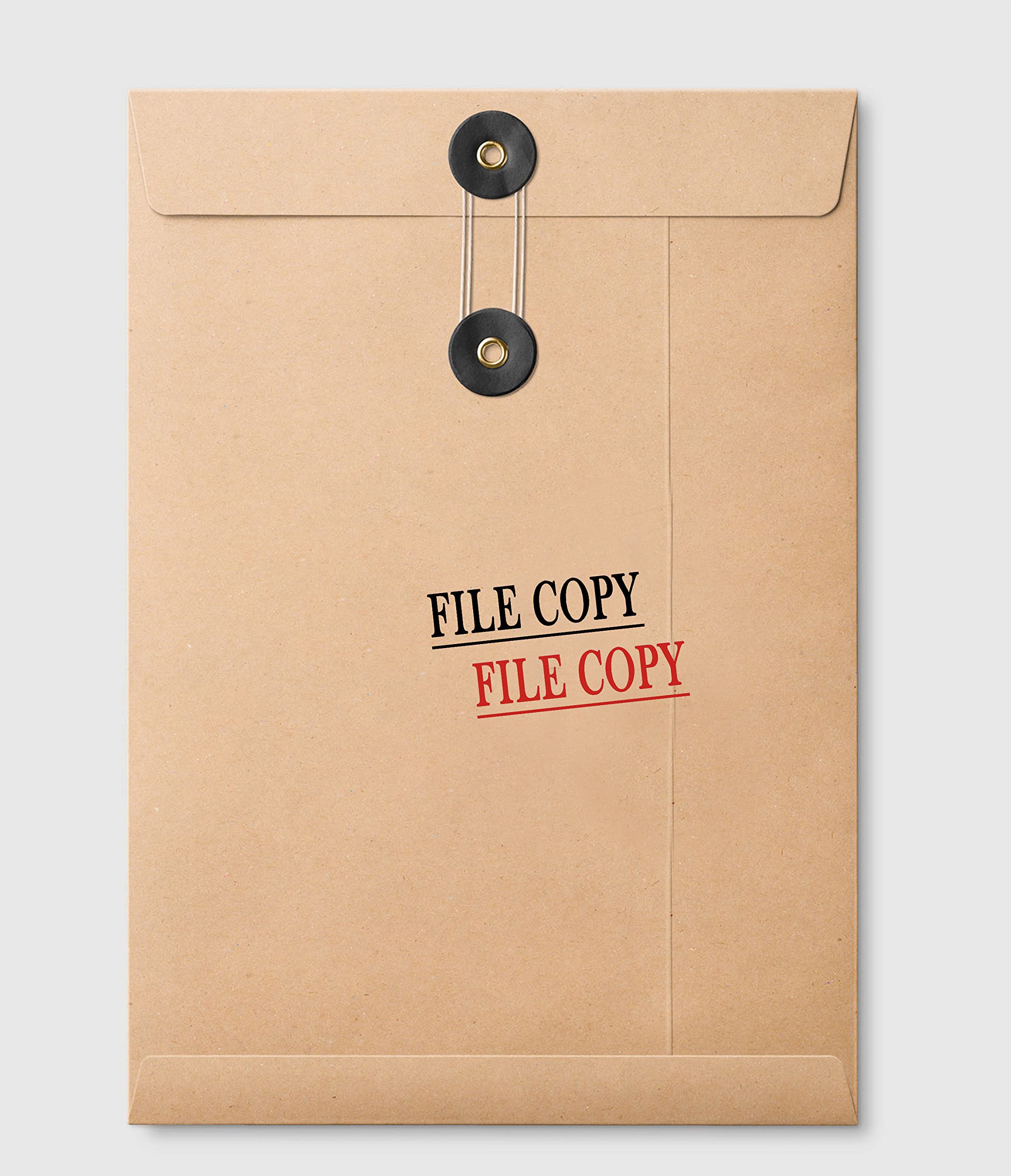 Custom Self-Inking Rubber Stamp for Office & Business - Personalized File Copy Stamp for Documents, Paperwork & Stationery - Perfect for Filing, Notarizing & Organizing Records