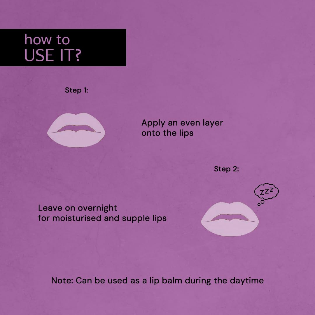 Deconstruct Lip Mask | Collagen & Peptide Overnight Lip Sleeping Mask for Dry, Chapped Lips | Hydrating Treatment for Women & Men | 8g Clear | Perfect for Night Care & Winter Lip Protection
