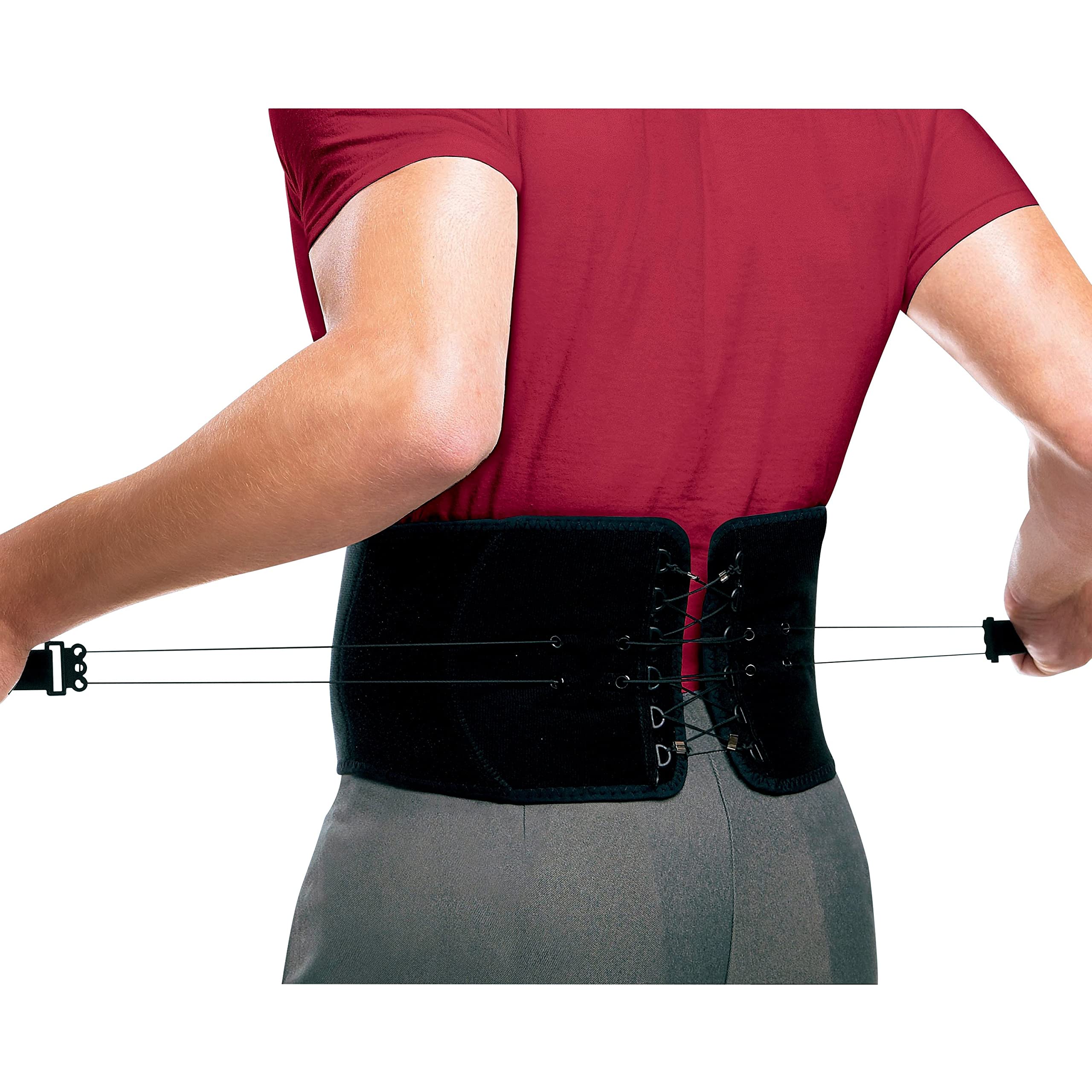 FUTURO Easy Adjustable Back Support Belt - Breathable & Comfortable for Men & Women - Lower Back Pain Relief - Perfect for Work, Sports & Daily Activities