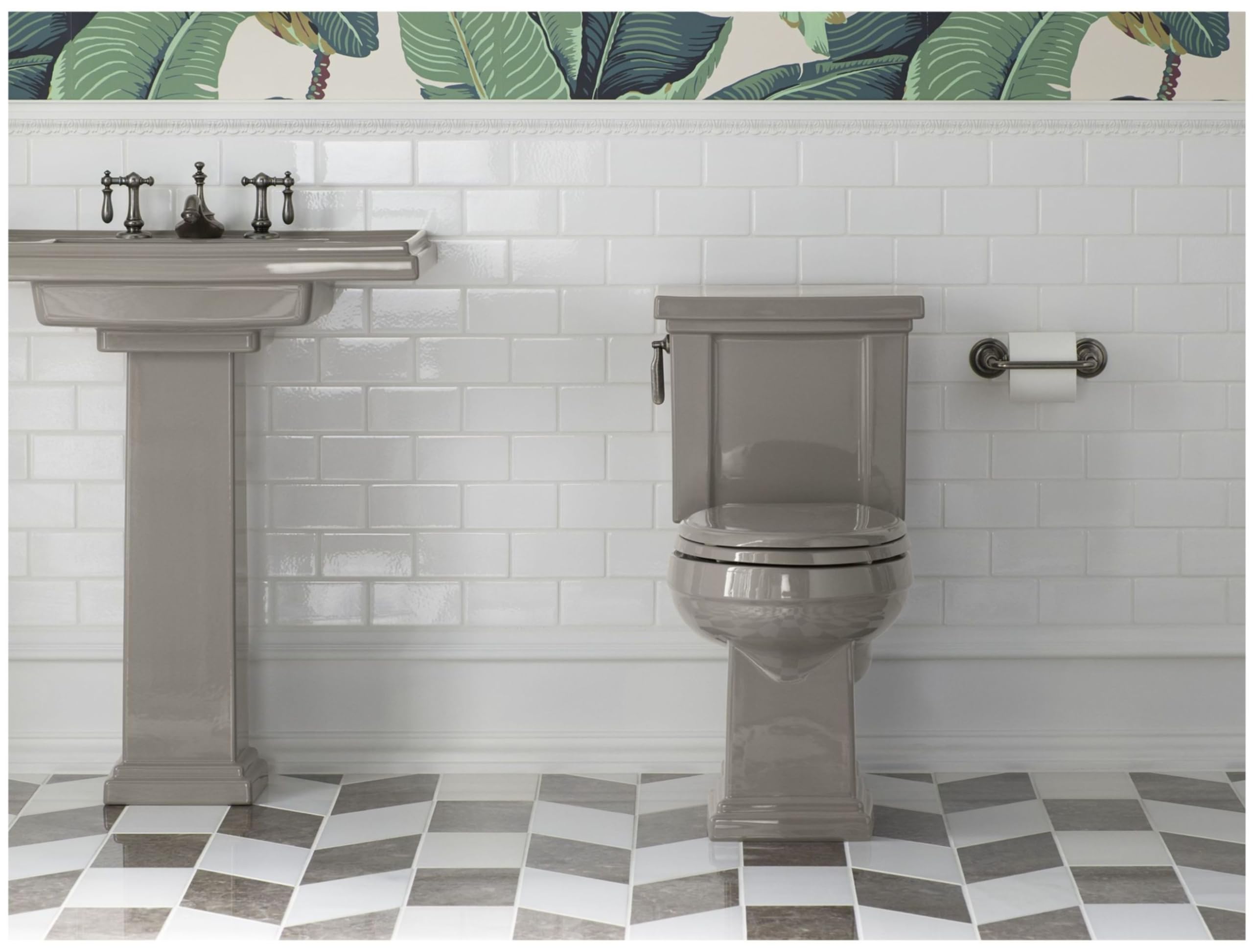 Sturdy 360° Swivel Toilet Paper Holder - Rustproof Bathroom Tissue Roll Stand for Modern Homes (Ideal for Small Spaces, Apartments & RVs)
