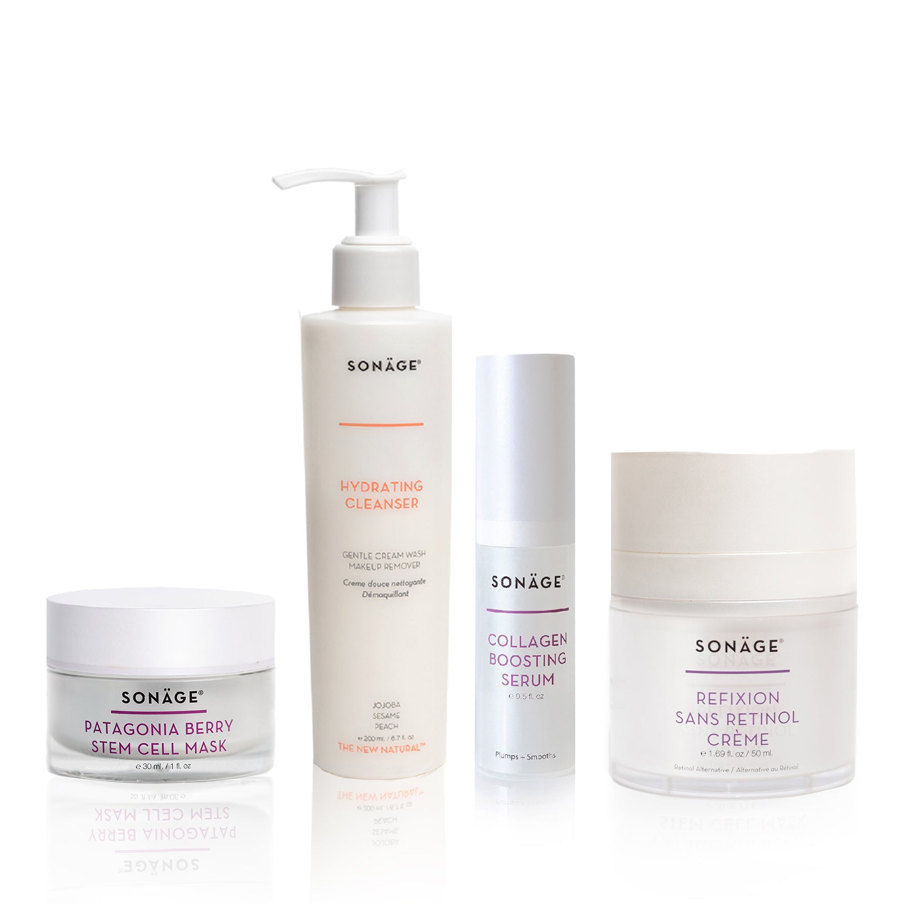Plump & Polish Home Facial Kit - Hydrating & Brightening Skincare Set for Glowing Skin | Perfect for At-Home Spa Days & Self-Care Routines
