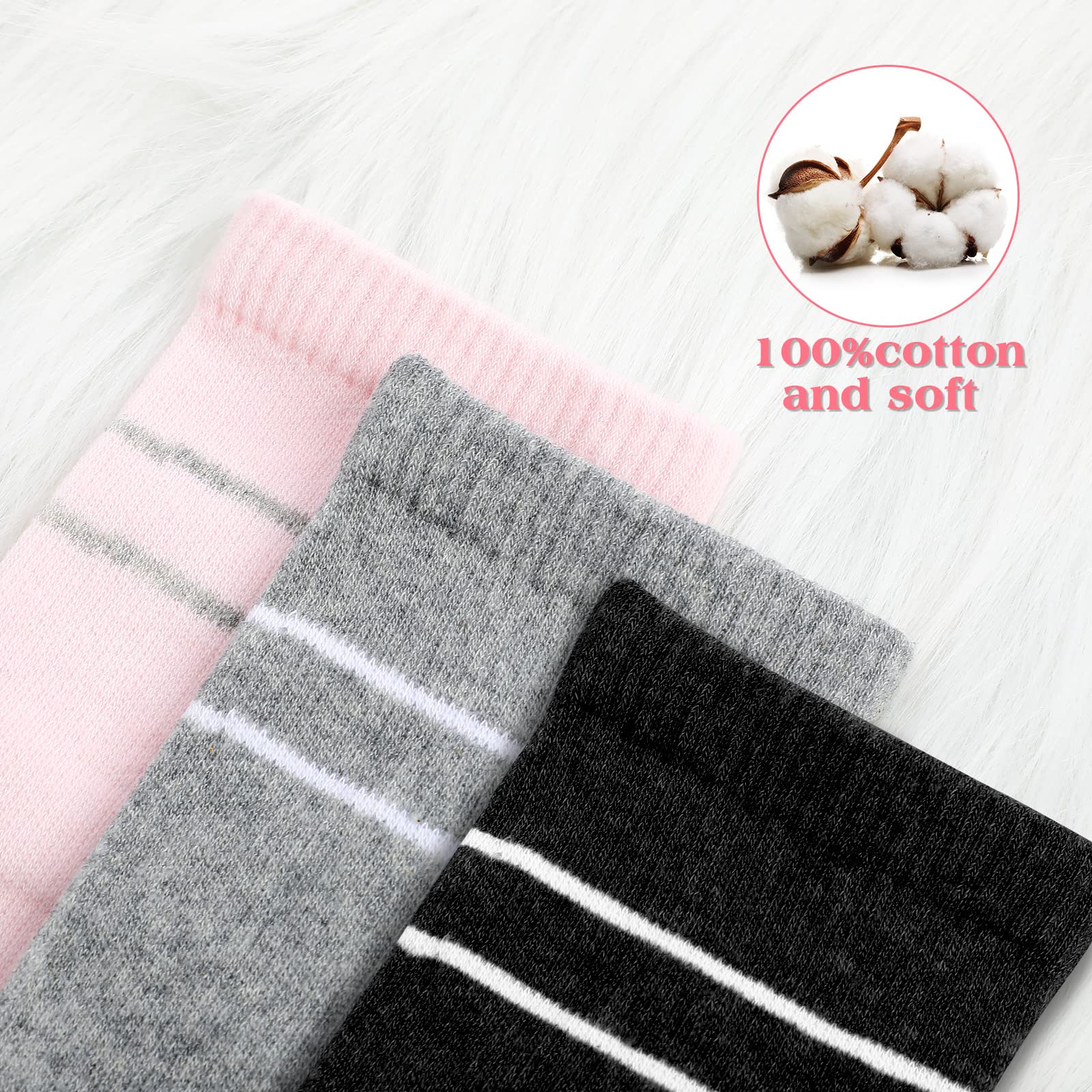 Yaomiao 6 Pairs Maternity Compression Socks 20-30 mmHg - Circulation Support Socks for Women During Pregnancy - Ideal for Swelling Relief, Travel & Postpartum Recovery