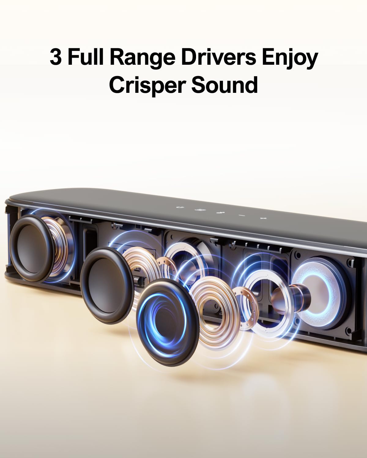 ULTIMEA Aura A30 5.1 Channel Sound Bar System with Virtual Surround Sound - 250W Peak Power, Wireless Subwoofer & 2 Rear Speakers for Smart TV - App Control, Optical/AUX/Bluetooth - Perfect for Home Theater, Movie Nights & Gaming