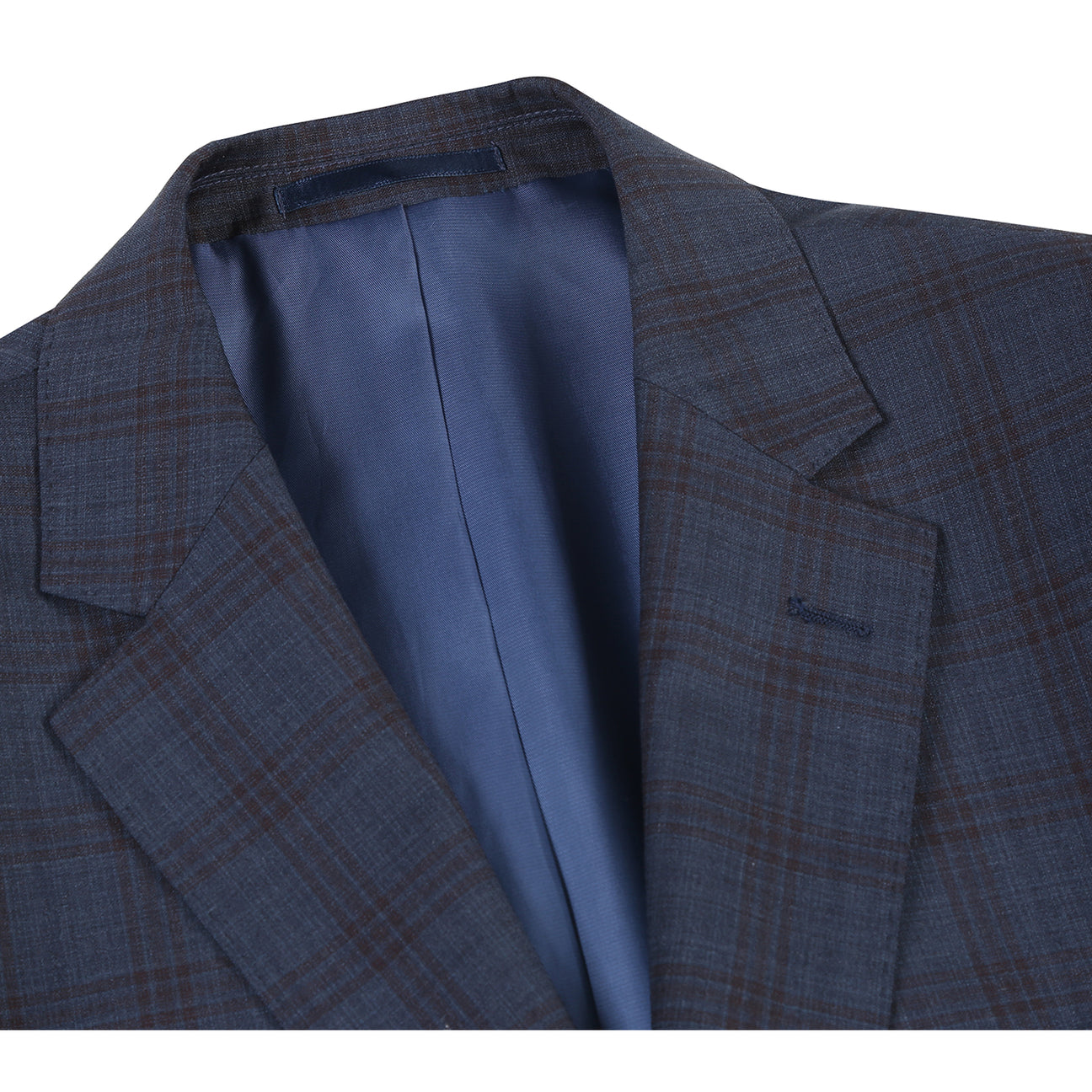 Renoir Alessandro Vitello Classic Fit Navy Wool Suit 566 3 | Premium Men's Business Attire for Office, Weddings & Formal Events