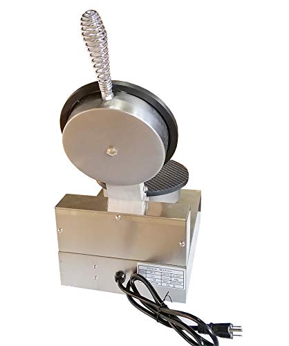 Commercial Waffle Cone Maker Machine - Adjustable Temperature & Timer, Single Head Egg Roll Baker for Ice Cream, Restaurants & Home Use (110V) - Perfect for Dessert Shops, Catering & DIY Treats
