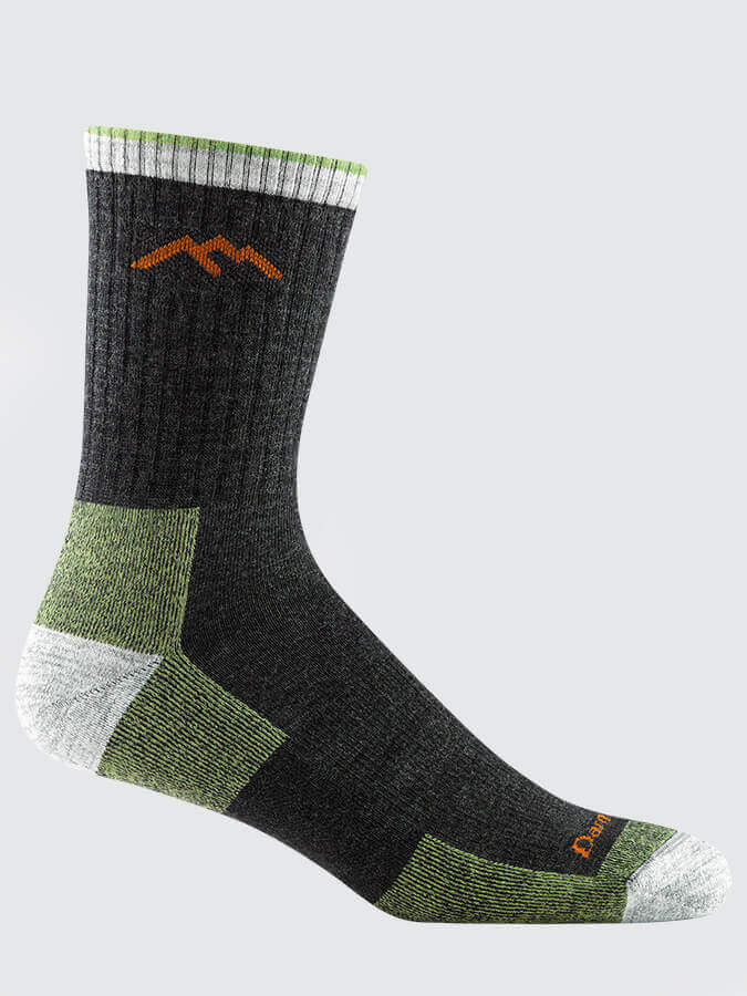 Darn Tough 1466 Hiker Micro Crew Cushion Socks for Men - Moisture-Wicking Hiking Socks for Outdoor Adventures & Daily Wear