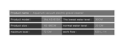 Electric Aquarium Gravel Cleaner - Auto Water Filter Pump for Fish Tank Maintenance