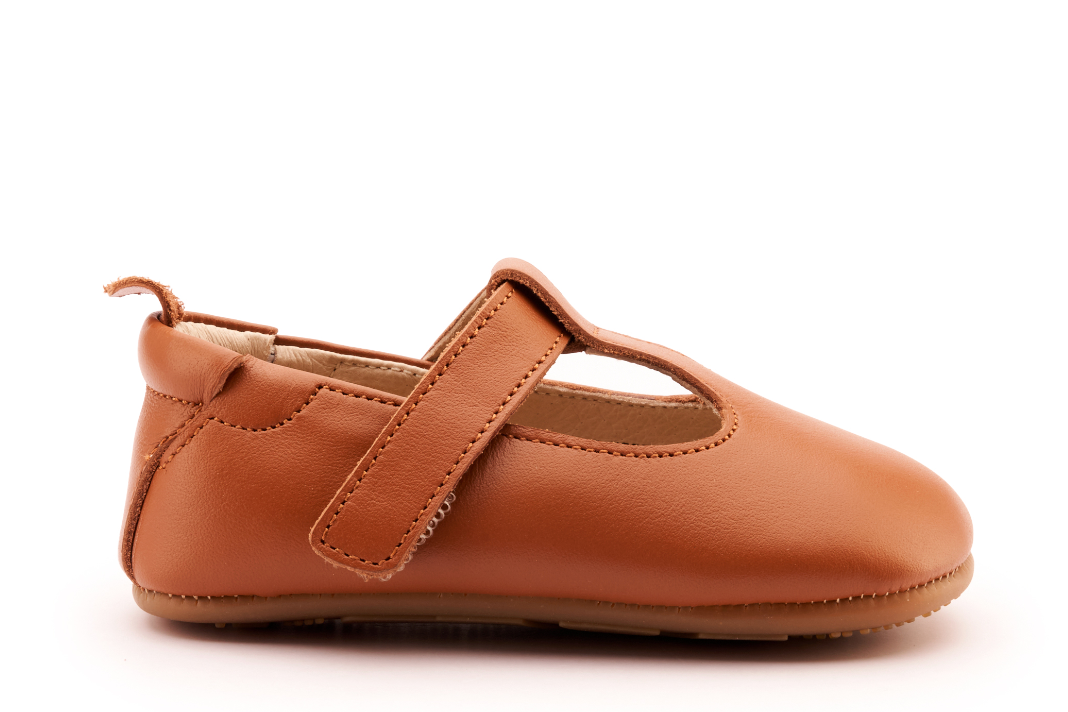 Old Soles Tan Velcro Softsole Toddler Shoes - Comfortable & Stylish First Walkers for Boys & Girls - Perfect for Indoor Play, Outdoor Adventures & Everyday Wear