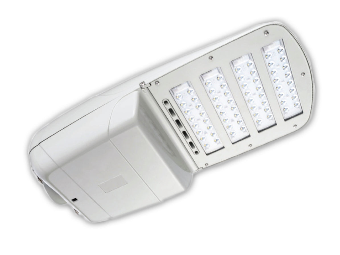 Howard Lighting LED Street Light 240W - Type V, 24,473 Lumens, 120-277V, 4000K Daylight White (750W Equivalent) - Outdoor Parking Lot, Warehouse & Area Lighting Solution
