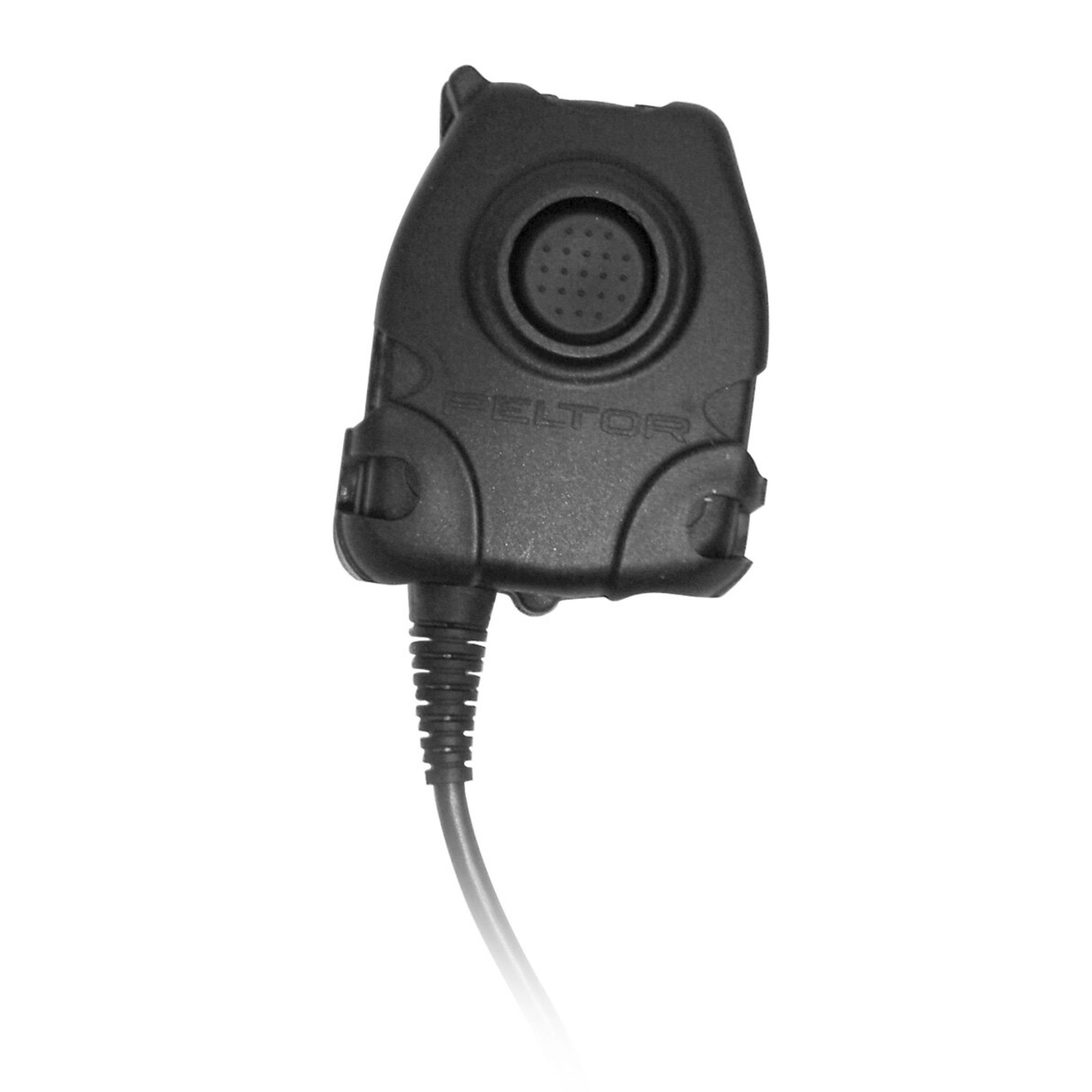3M PELTOR Push To Talk (PTT) Adapters for Two-Way Radios - Compatible with Any Radio Model | Hands-Free Communication for Construction, Security & Outdoor Activities