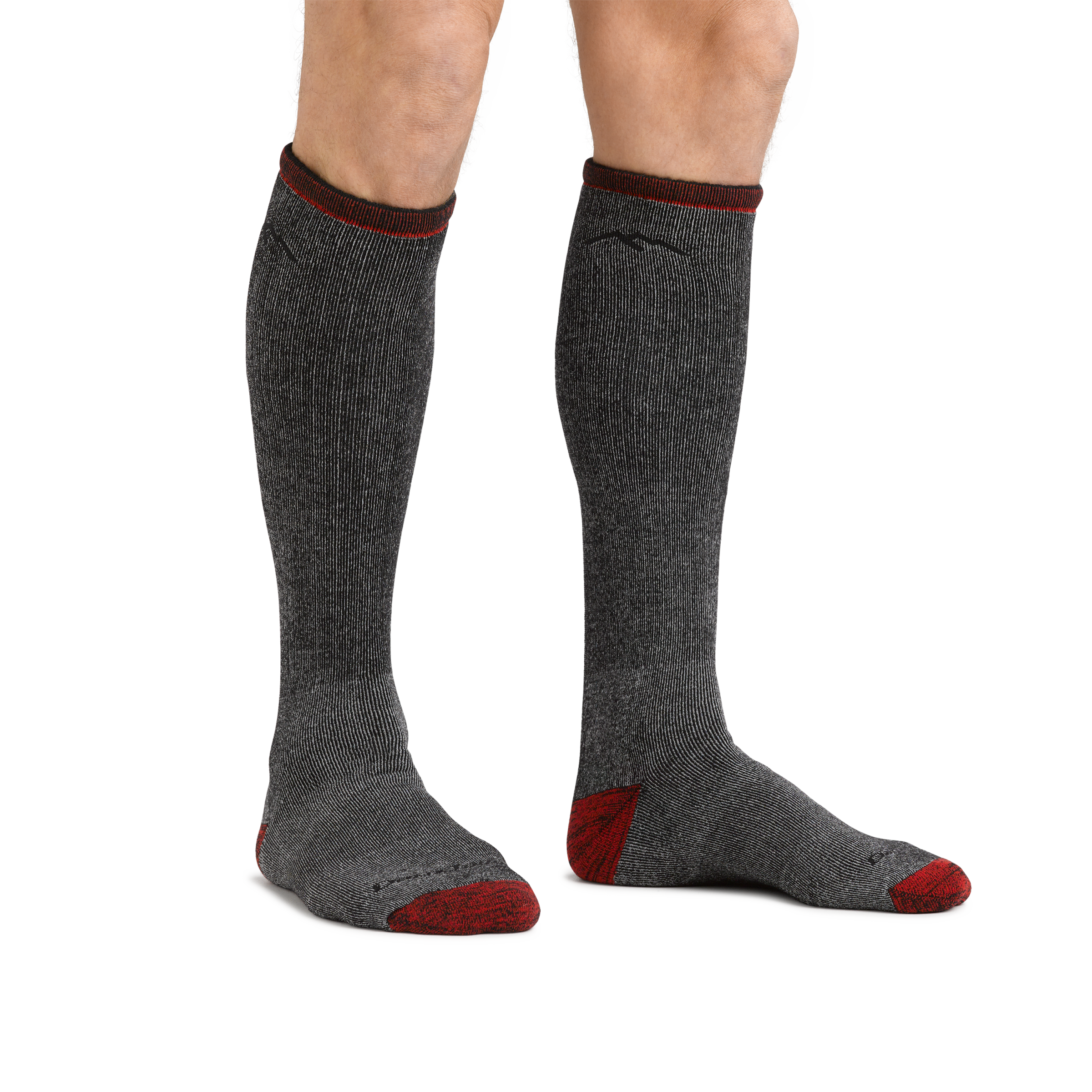 Men's Heavyweight Mountaineering Socks - Over the Calf Hiking Socks for Cold Weather & Outdoor Adventures - Perfect for Trekking, Camping & Winter Sports