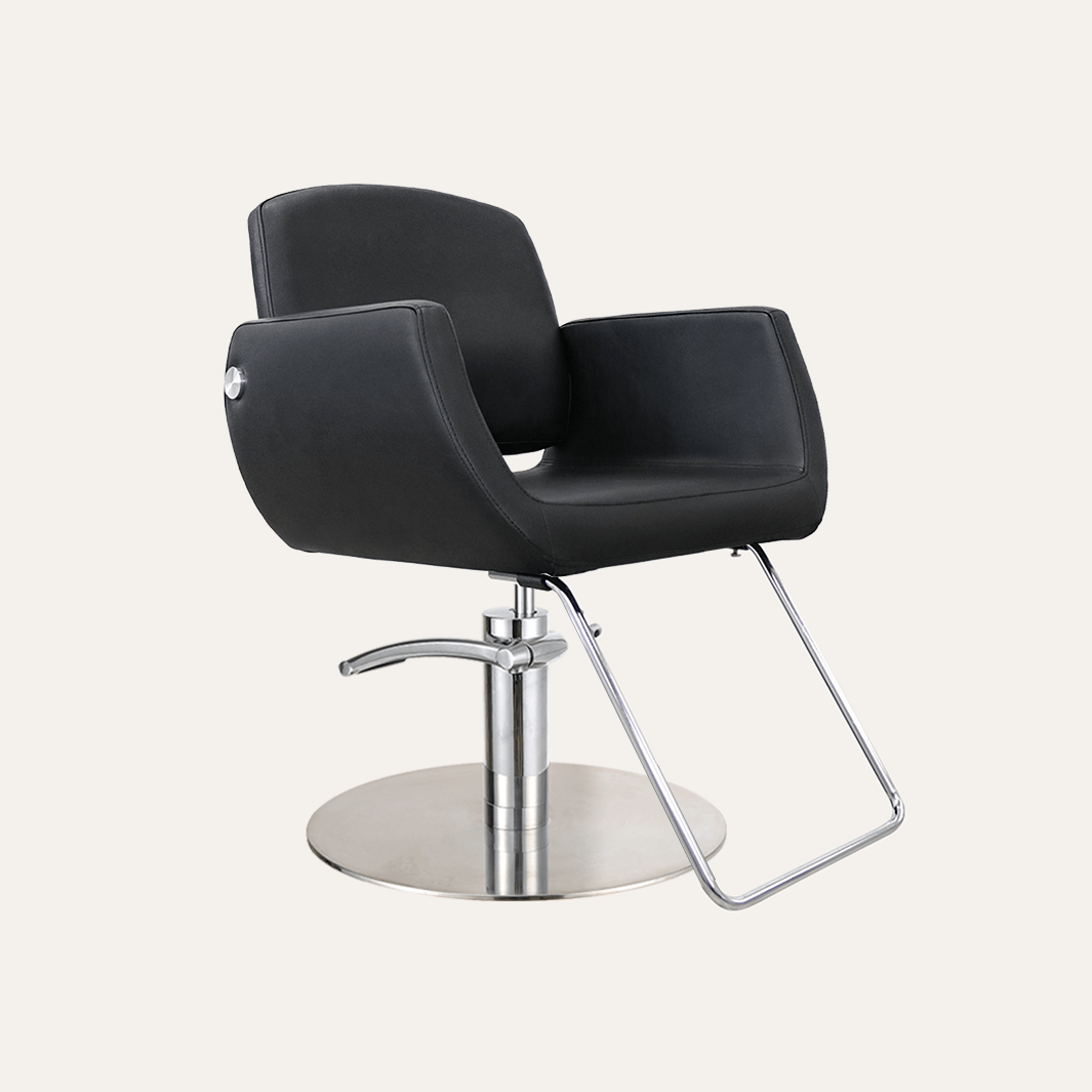 Professional Denver Salon Chair for Hair Styling & Barbering - Heavy Duty Hydraulic Beauty Salon Chair with Adjustable Height & Swivel Base - Perfect for Hair Salons, Barber Shops & Home Use