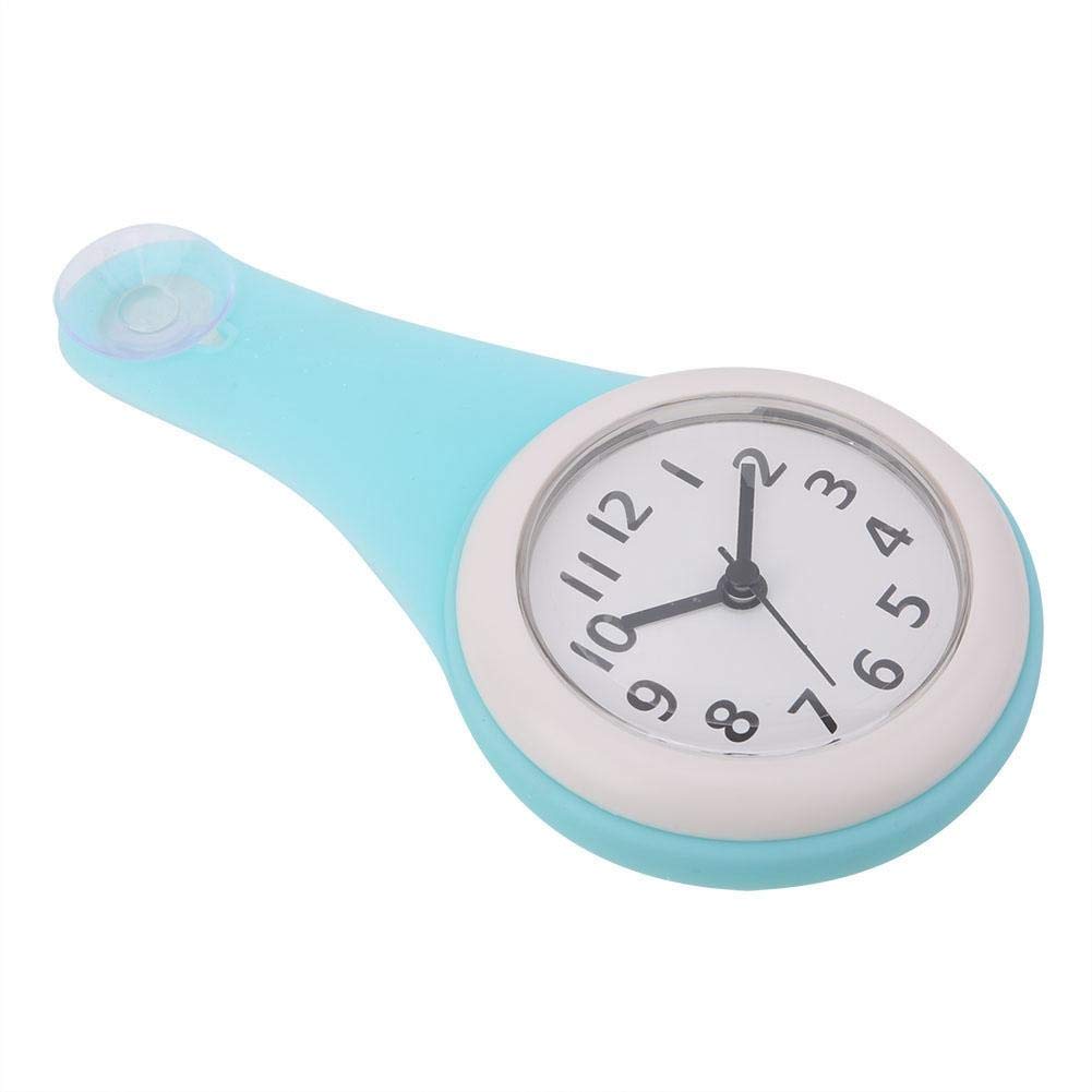 Waterproof Shower Clock with Suction Cup - Digital Bathroom, Kitchen, Bedroom Wall Clock (Blue) | Perfect for Home Decor, Swimming Pool & Spa Use