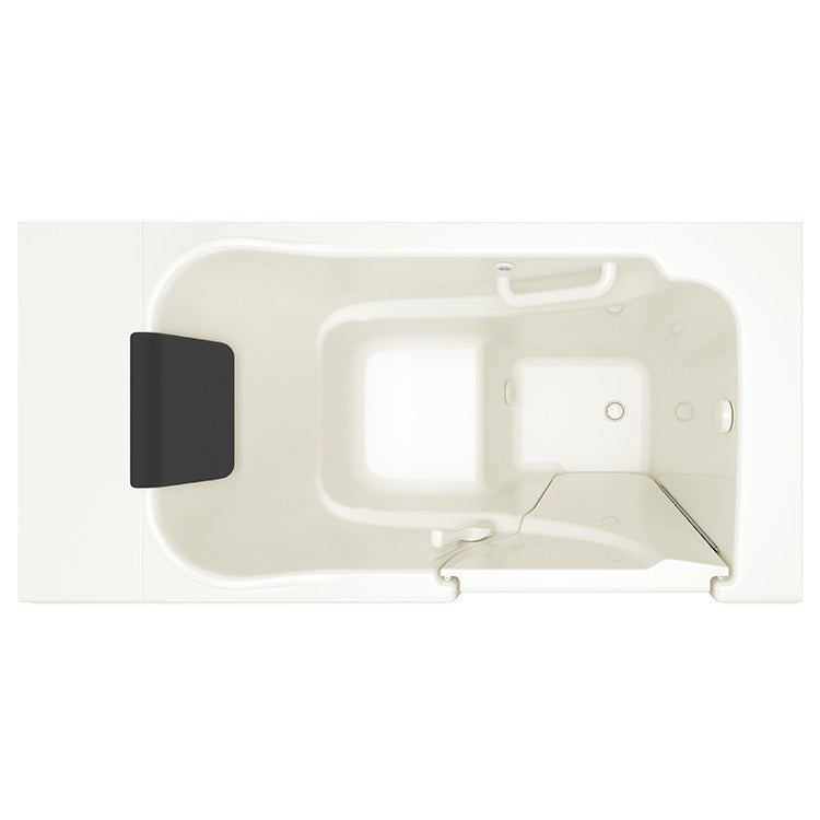 3052 Series 30W x 52L Gelcoat Walk-In Soaking Bathtub - Right Hand Drain & Faucet - Perfect for Small Bathrooms & Spa-Like Relaxation at Home