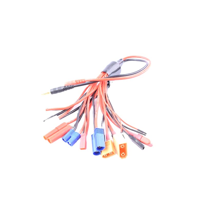 13-in-1 RC Lipo Battery Multi Charger Plug Adapter Converter - Replacement Charging Cable for RC Cars, Drones & Airplanes - Fast Charging Accessory for Hobbyists & RC Enthusiasts (Perfect for Field Charging & Maintenance)