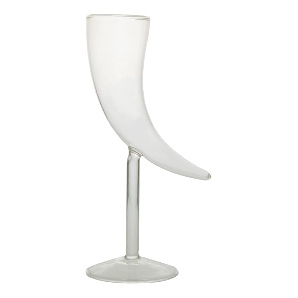 DOITOOL Moon-Shaped Cocktail Glasses - Set of 4 Creative Drinking Cups for Juice, Cocktails & Wine - Elegant Barware for Home Parties, Wedding Receptions & Romantic Date Nights