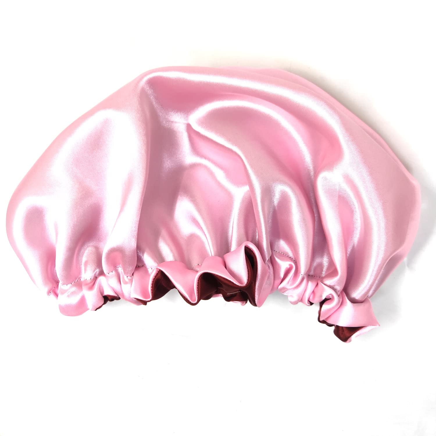 Anokhi Ada Dual Layer Satin Bonnet for Girls & Women - Silk-Like Hair Protection for Curly & Natural Hair - Sleep & Travel Essential (36-03)