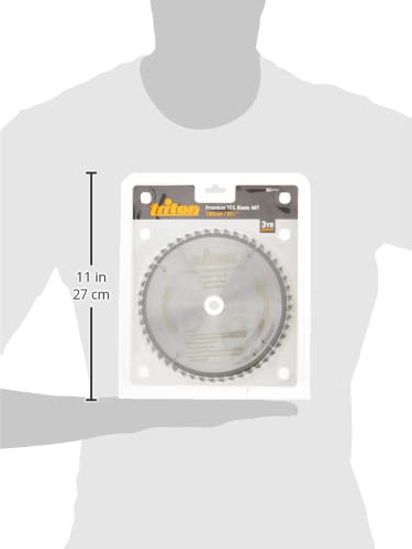 Triton TTS48TCG 48-Tooth Plunge Track Saw Blade for Woodworking – Perfect for Precision Cuts in Hardwood, Plywood, and MDF