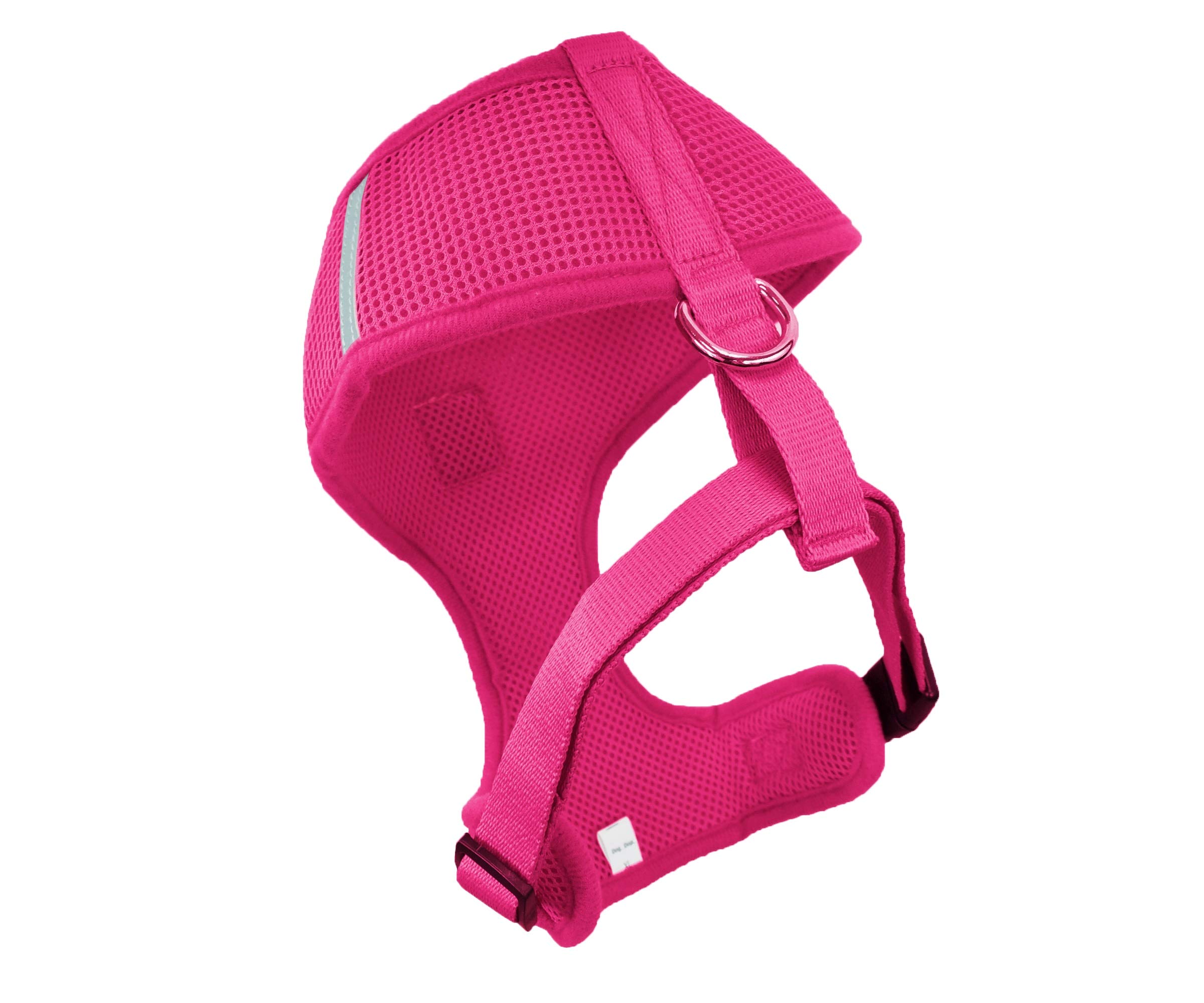 No Pull Dog Harness - Adjustable Reflective Pet Vest with Front Clip for Small, Medium & Large Dogs | Breathable Comfort for Walking, Training & Outdoor Adventures (Small, Pink)