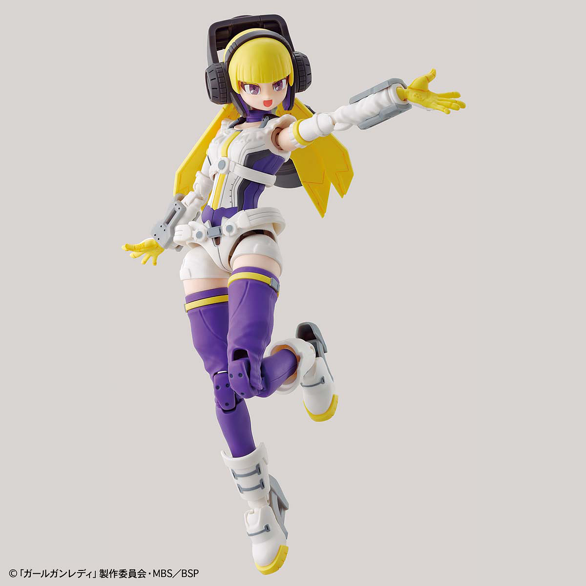 Bandai Girl Gun Lady Commander Charlotte Model Kit - Anime Action Figure for Collectors & Hobbyists - Perfect for Display, Cosplay & DIY Projects