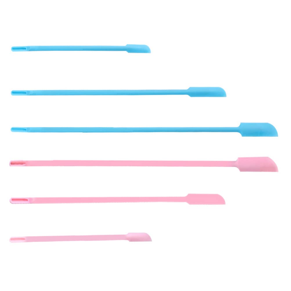 Cabilock 6-Piece Heat-Resistant Silicone Spatula Set - Seamless One-Piece Design, Non-Stick Rubber Scraper Kitchen Utensils for Cooking, Baking, Mixing - Perfect for Cake Decorating, Cookie Dough, and Sauce Stirring