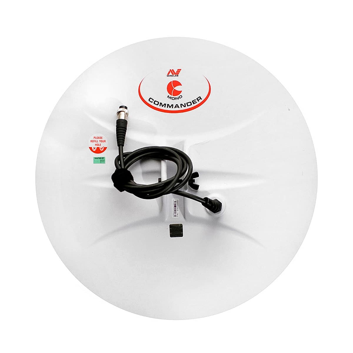 Minelab 18 Round Mono Commander Coil - Compatible with GPX GP & SD Metal Detectors - Perfect for Gold Prospecting & Treasure Hunting Adventures