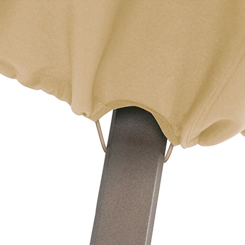 Classic Accessories Terrazzo 36 Inch Water-Resistant Patio Lounge Chair Cover, Durable Outdoor Chaise Lounge Covers for Poolside, Garden, and Patio Furniture Protection