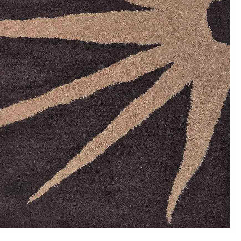 Impatiens Hand Tufted Rug - Soft Floral Area Rug for Living Room, Bedroom & Nursery - Non-Slip Home Decor Carpet