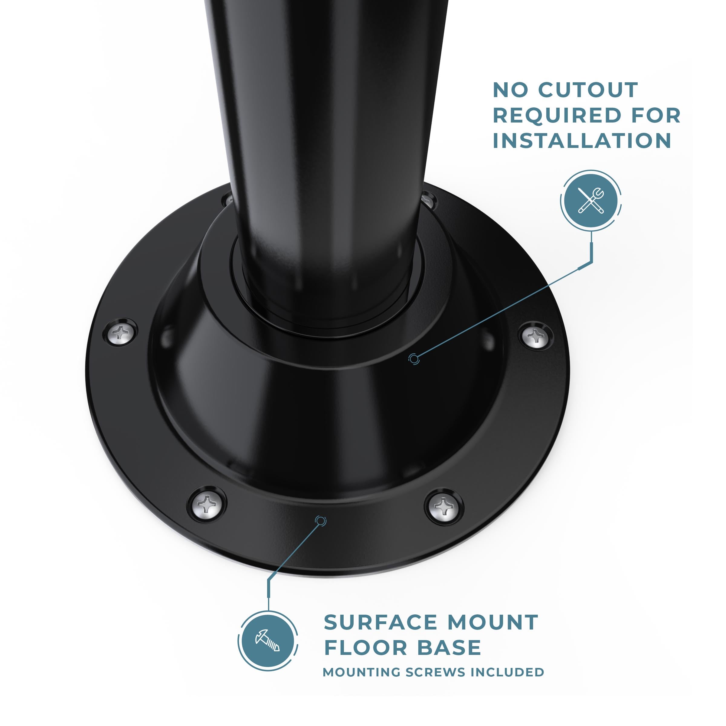 Manufacturers' Select ITC RV or Boat Table Leg System - 2 Complete SurFit 27