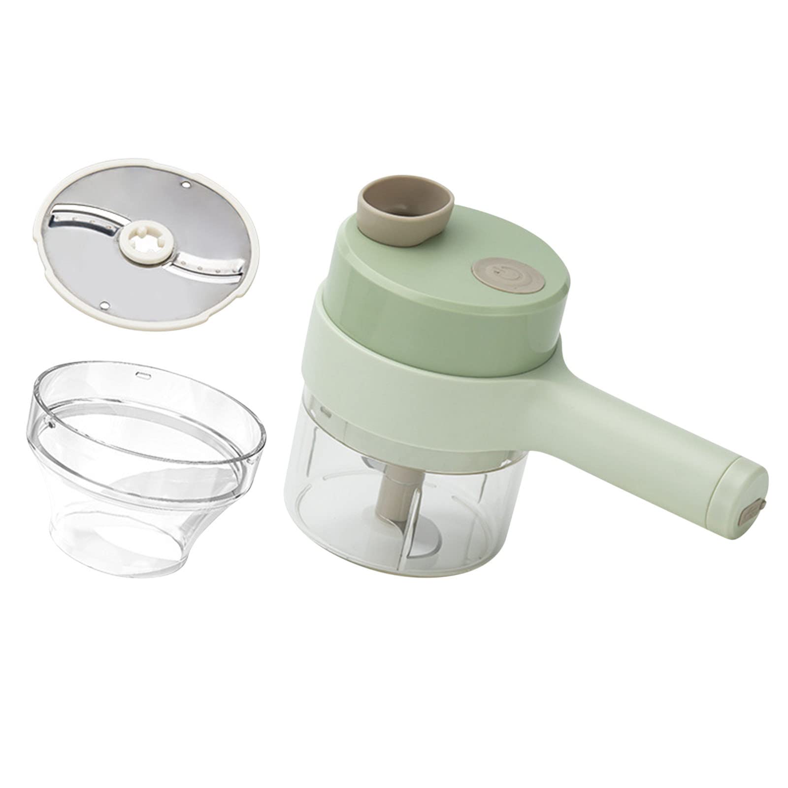 Electric Garlic Press & Vegetable Cutter - Mini Wireless Kitchen Gadget, Waterproof Garlic Masher & Multifunctional Food Chopper for Garlic, Herbs, Nuts - Perfect for Cooking, Meal Prep & Small Kitchen Spaces
