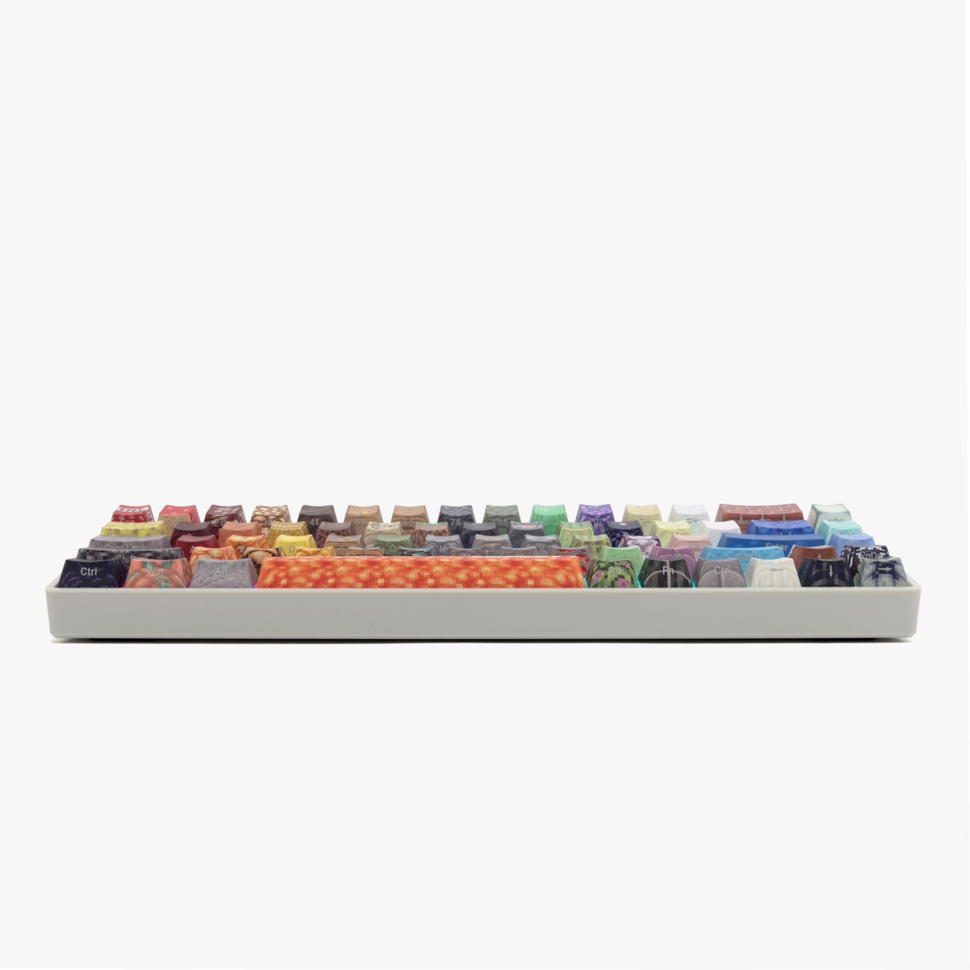 HG x Minecraft Basecamp 65 Mechanical Gaming Keyboard - Custom RGB Backlit, Wired USB, Cherry MX Switches | Perfect for Minecraft Gaming & Streamer Setup