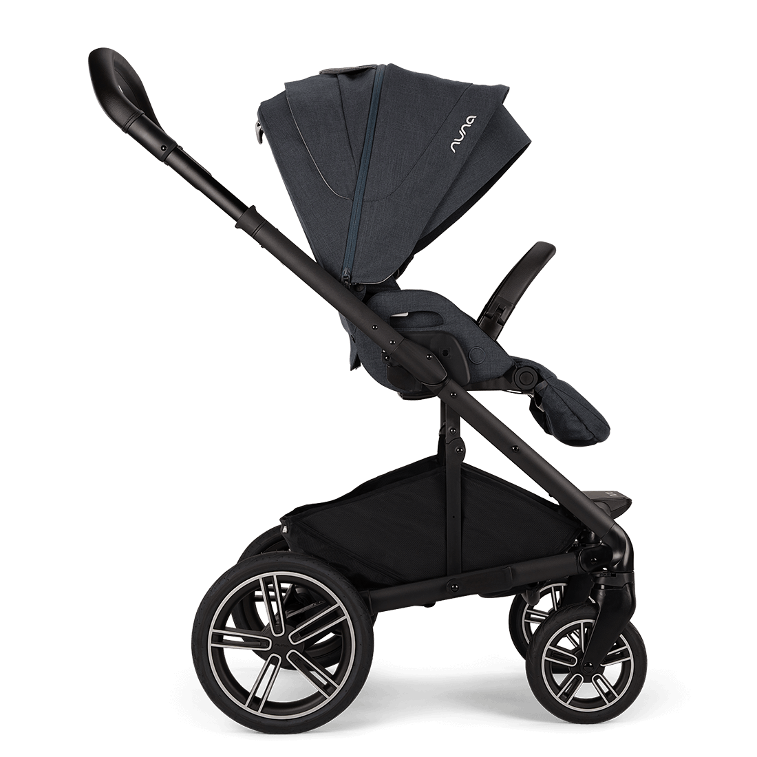 Nuna Mixx Next Stroller with Magnetic Buckle - Lightweight Travel Stroller for Babies & Toddlers - Perfect for City Walks, Shopping, and Air Travel