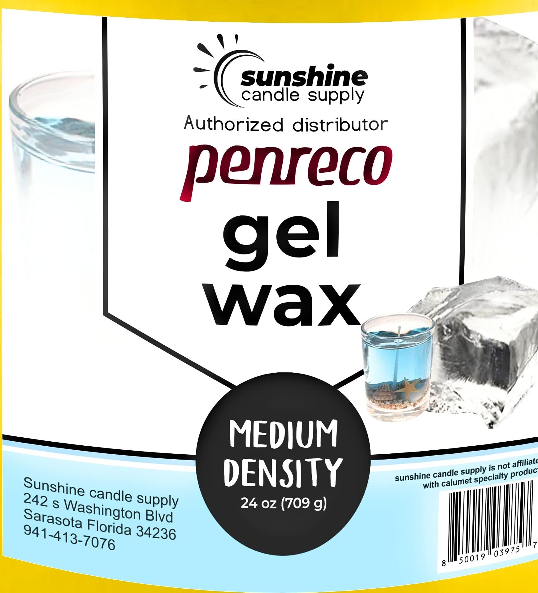 Premium Penreco Candle Wax - 10 lbs Medium Density for DIY Candles, Wax Melts & Home Fragrance - Perfect for Candle Making, Aromatherapy & Gift Sets