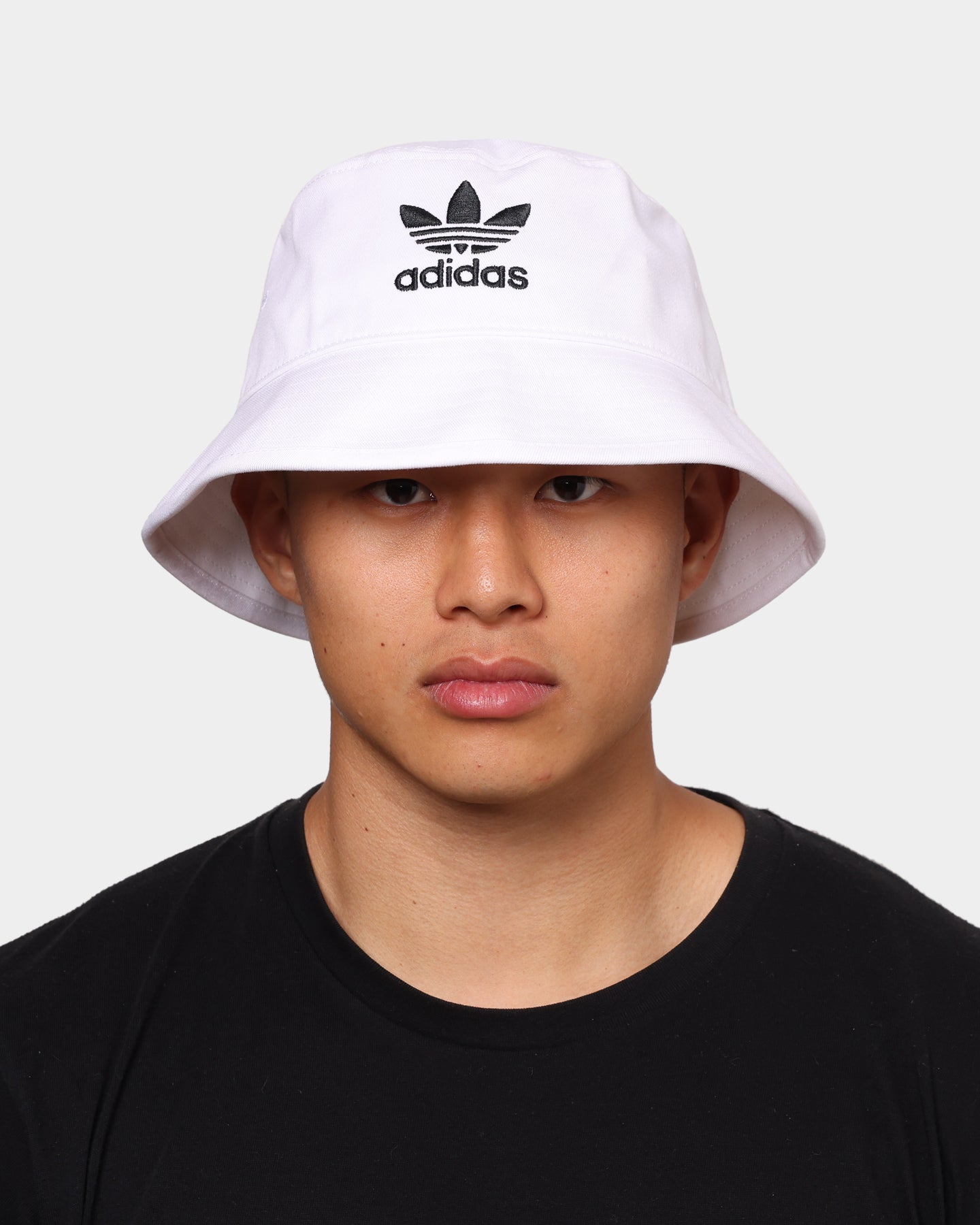Adidas AC White Bucket Hat for Men & Women - Summer Sun Protection, Outdoor Sports, and Casual Wear