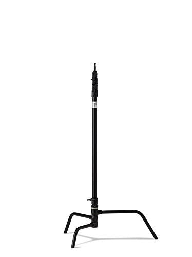 Kupo 40 Master C Stand with Turtle Base - Heavy Duty Black Photography & Video Lighting Stand for Studio, Film Set, and Outdoor Shooting