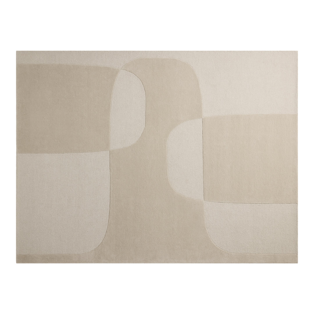 Blu Dot Bob And Weave Rug - Modern Handwoven Area Rug for Living Room, Bedroom & Office - Soft & Durable Home Decor