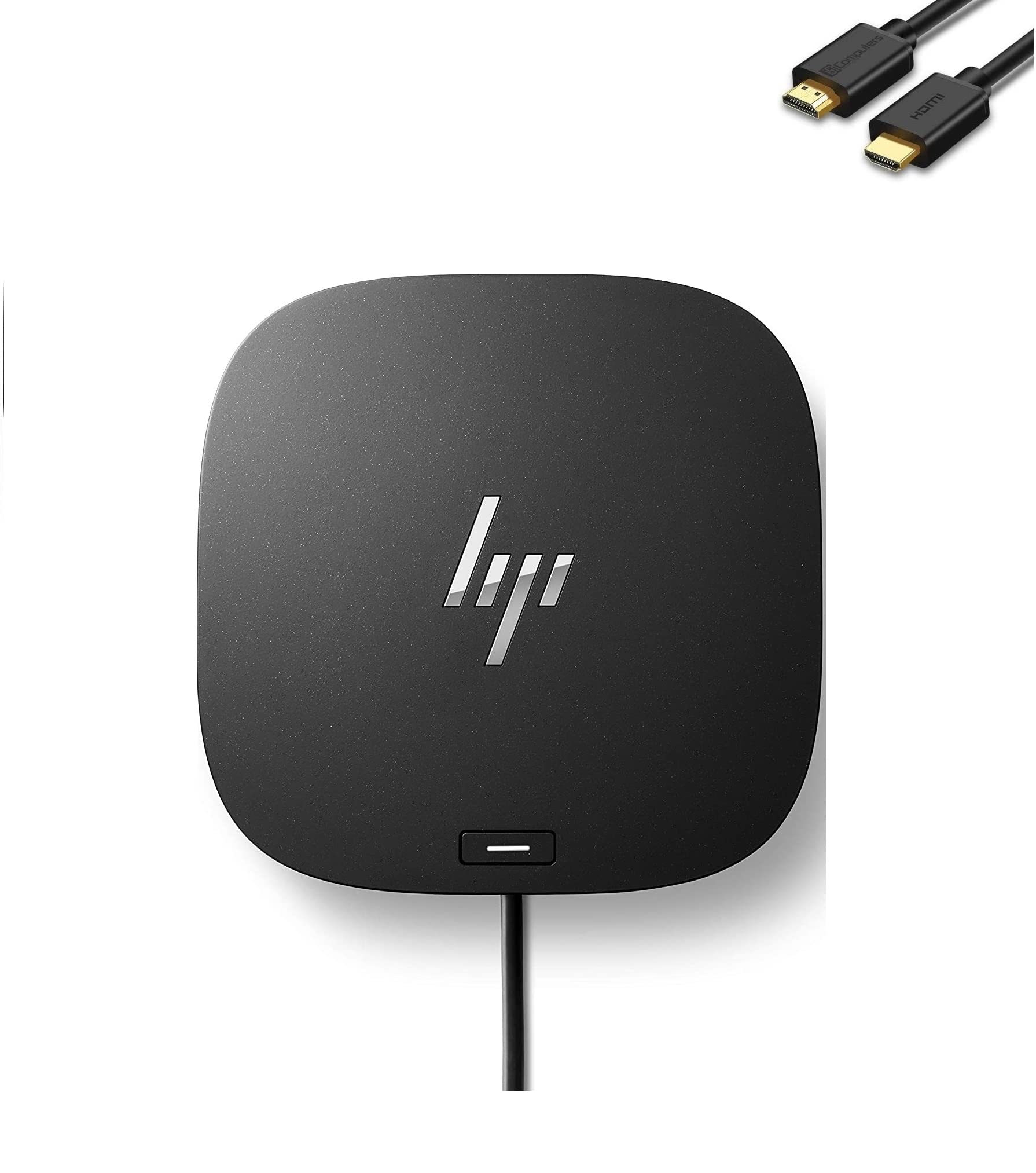 HP USB-C G5 Docking Station - Universal Laptop Dock with 100W Charging, Dual 4K Display, 10 Ports for Home & Office Workspace Setup