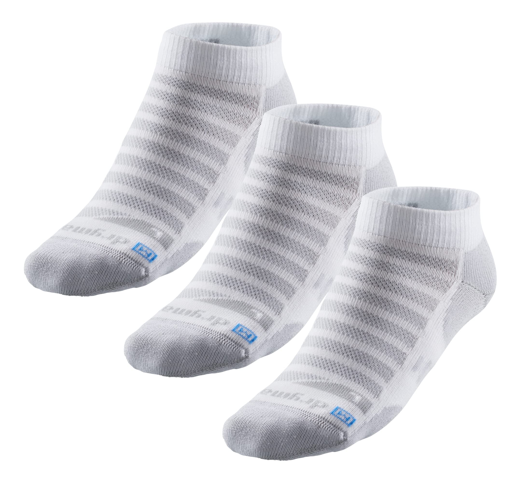 R-Gear Drymax Low Cut Running Socks for Men & Women - Breathable Moisture-Wicking Anti-Blister Athletic Socks (3-Pack) | Perfect for Jogging, Gym Workouts & Outdoor Sports