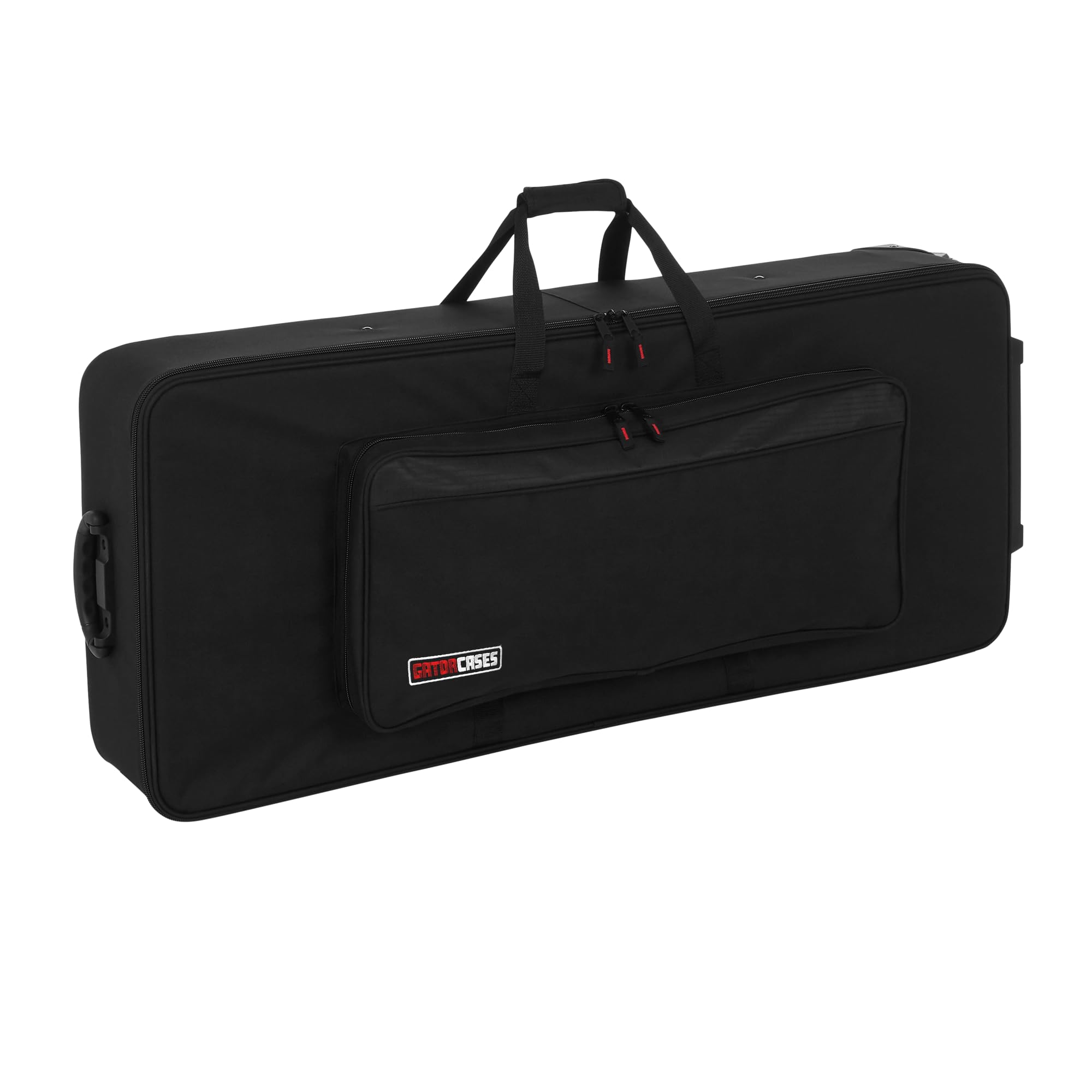 Gator GK-61 Semi-Rigid Keyboard Case - Durable 61-Key Travel Protection for Musicians | Perfect for Gigging, Studio Sessions & Transport