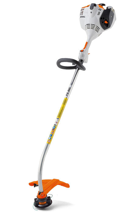 STIHL FS 50 C E 27.2cc Gas Powered Curved Shaft String Trimmer - Low Emission, Easy2Start Technology for Effortless Lawn Edging & Weed Control - Perfect for Residential Yards & Professional Landscaping