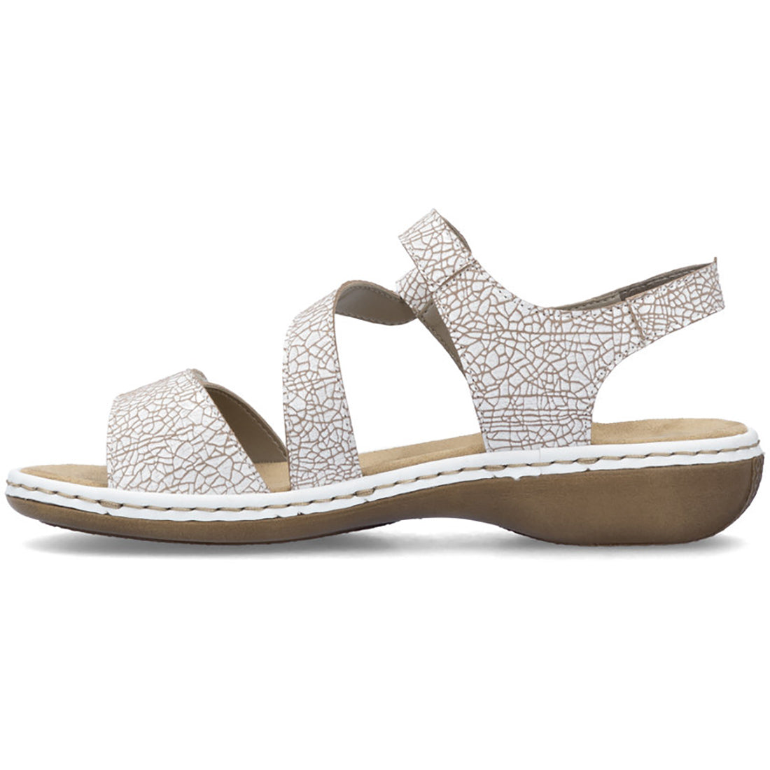 Rieker Regina C7 White Women's Comfort Shoes - Stylish & Lightweight for Work, Walking & Everyday Wear