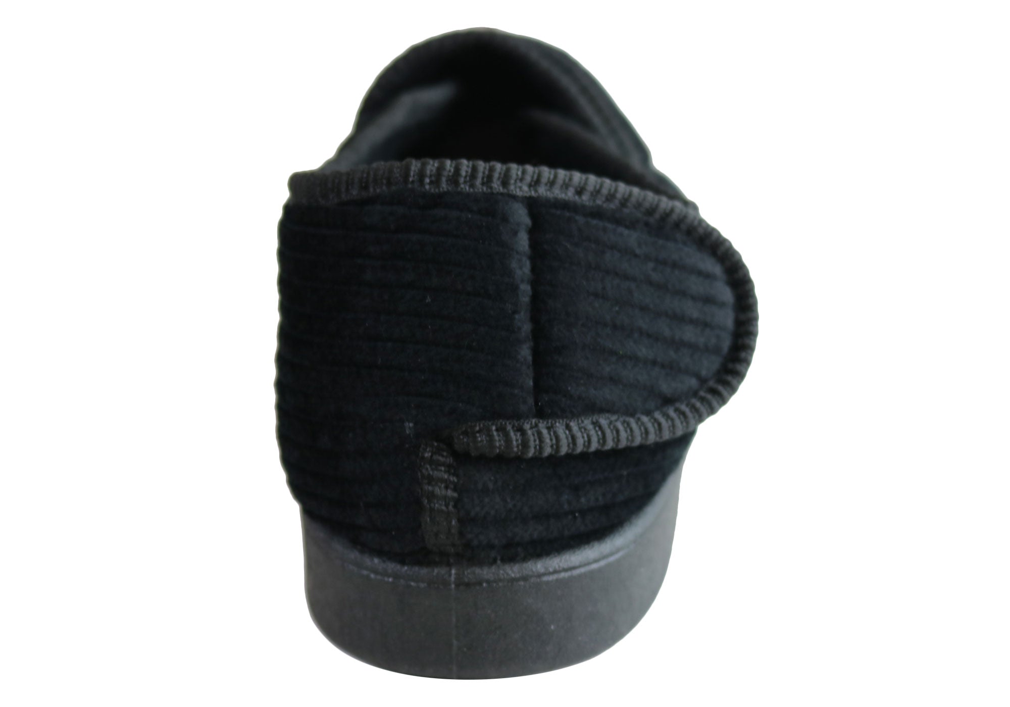 Homyped Men's Arnold 2 Adjustable Strap Extra Wide Slippers - Comfortable House Shoes for Relaxing at Home, Lounging & Indoor Use