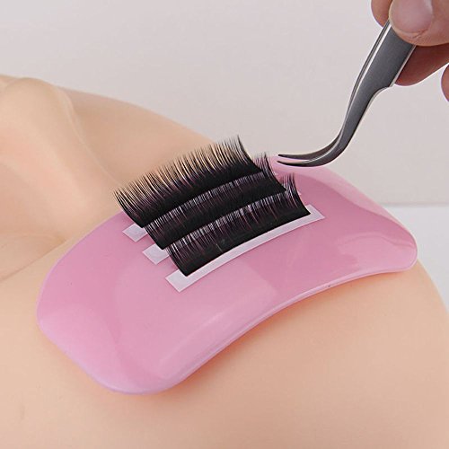 2018 NEW Pink Eyelash Stand Pad - 0.05mm Thick Silicone Pad for Lash Extensions | Eyelash Holder & Extension Tool | Perfect for Salon Professionals & DIY Lash Artists
