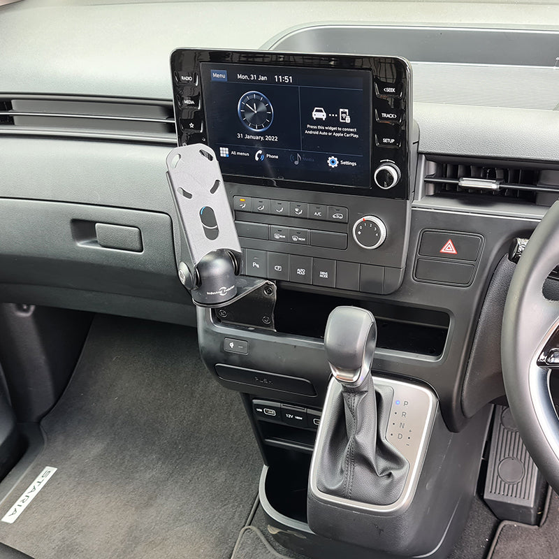 Industrial Evolution InDash Mount for Hyundai Staria (2021+) - Universal Car Phone Holder for Secure Dashboard Installation - Perfect for GPS Navigation & Hands-Free Driving