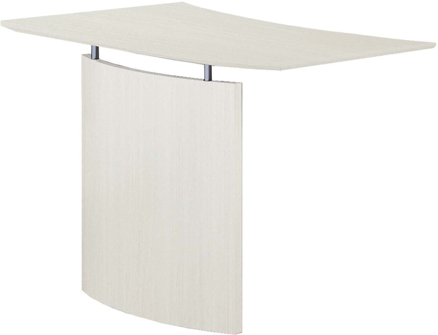 Safco Mayline Medina Right Hand Bridge Laminate Desk - Durable Office Workstation for Home & Business Use [MNBDGR]