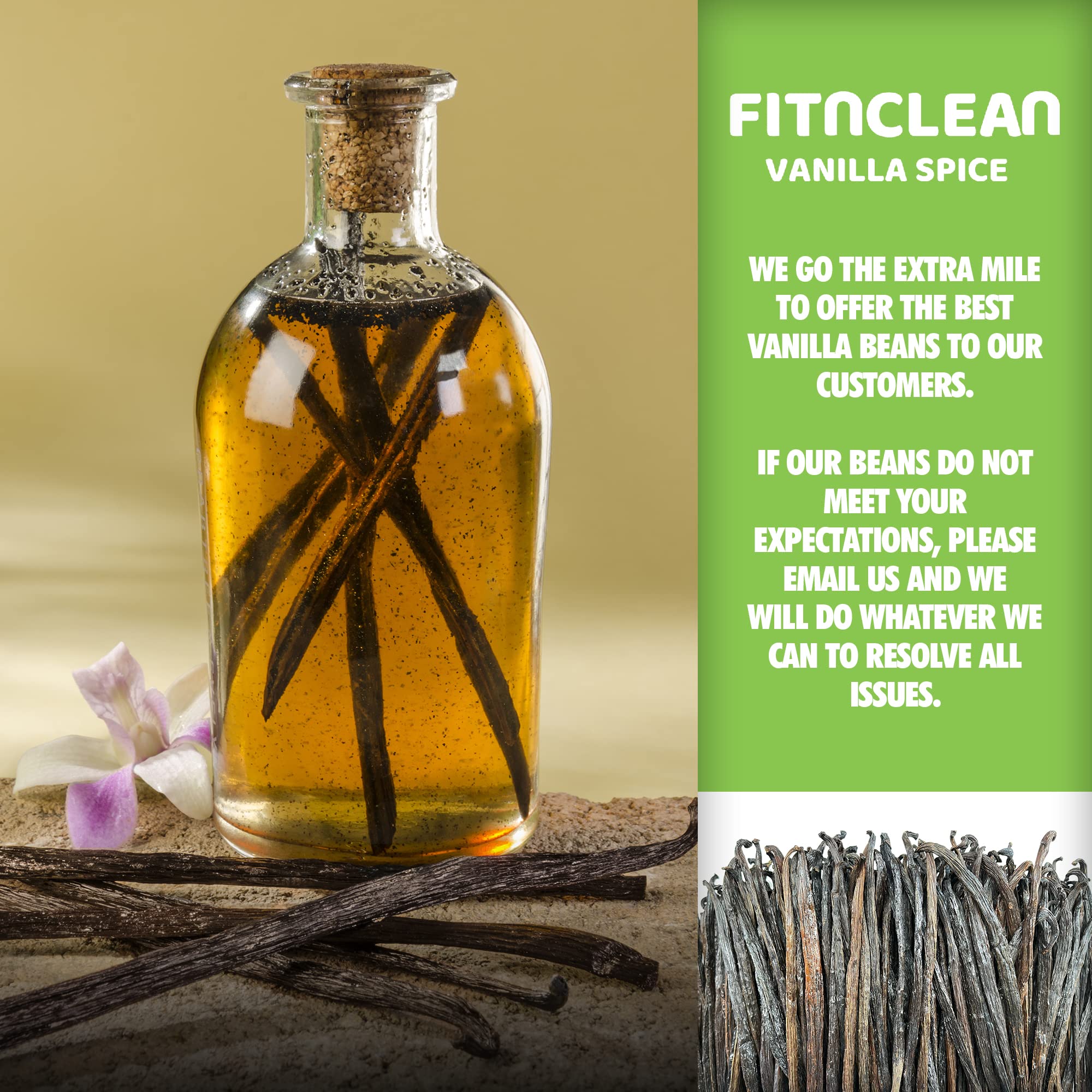 Premium 26 Tahitian Vanilla Beans Grade B - 4
