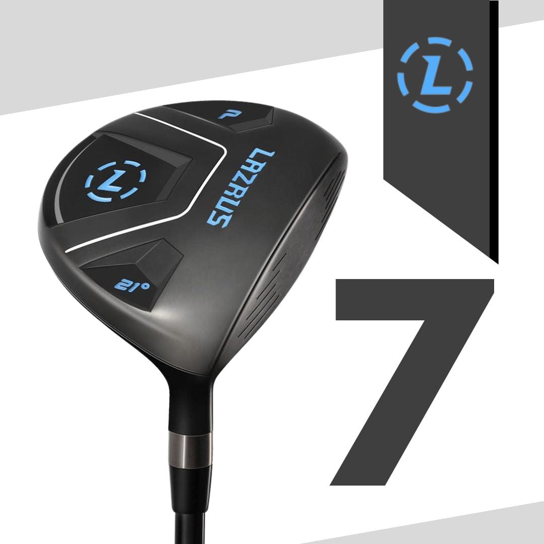 Premium Lazrus Golf Fairway Woods Set (3,5,7) for Men & Women - Right & Left Hand Options with Free Headcovers - Perfect for Driving Range, Course Play & Tournament Training