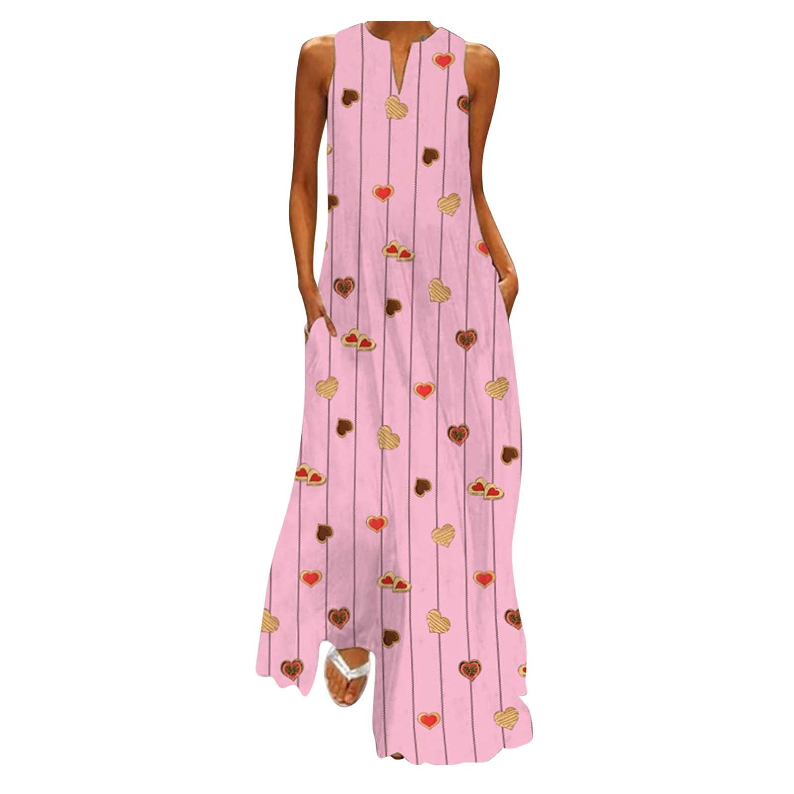 Women's Floral Maxi Dress - Boho Kaftan Summer Beach Dress in Blue, Plus Size Options | Perfect for Vacations, Poolside Lounging & Tropical Getaways
