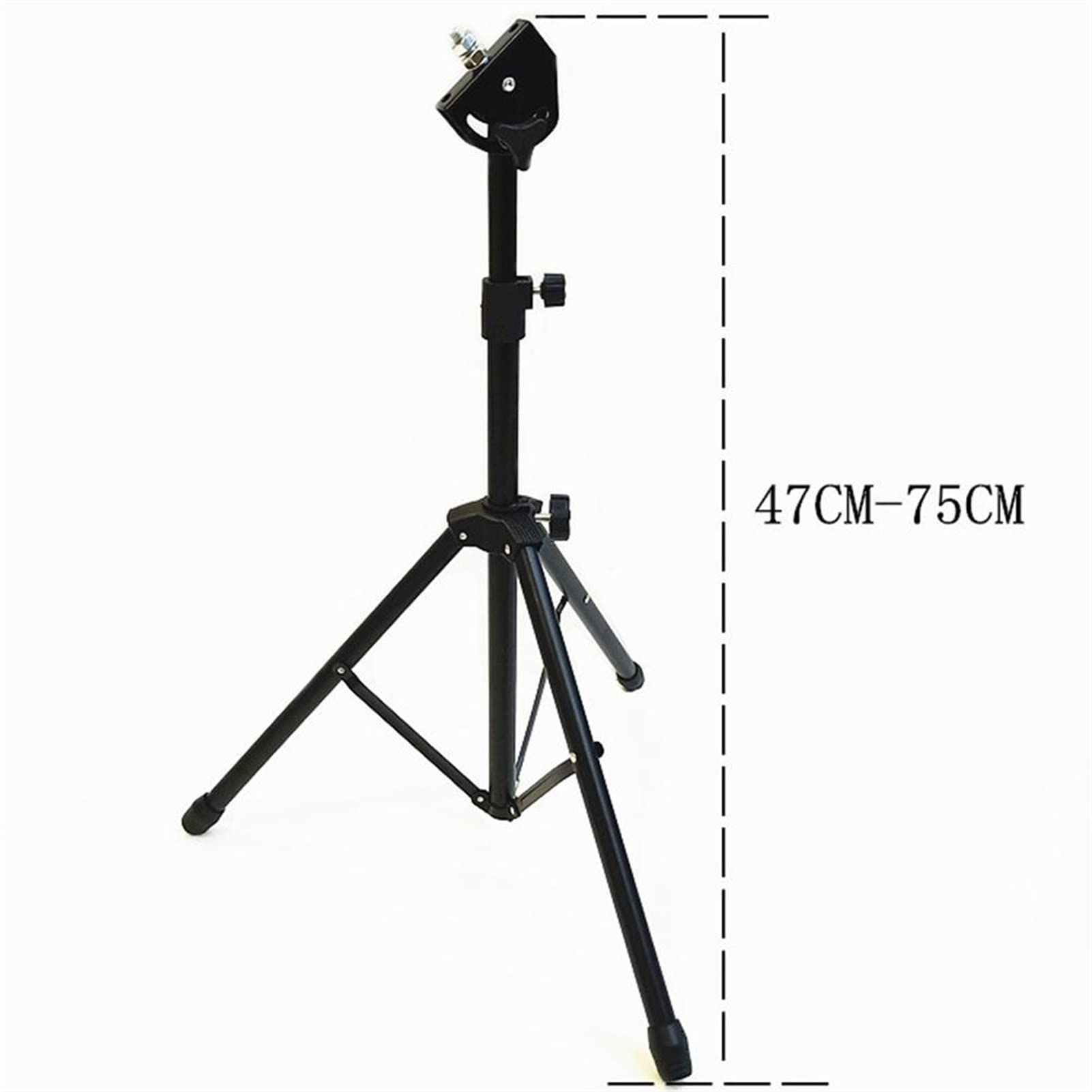 Adjustable Metal Tripod Drum Stand Holder - 8 Inch Practice Pad Rack Bracket for Drummers | Portable Music Equipment Accessory for Home, Studio & Live Performances